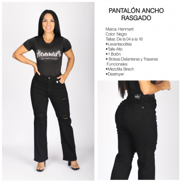 Pantalón Ancho 